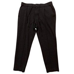 Seneca Vanta Pants Mens Size XL Dress Formal Wool Blend Stretch Made in USA Gray